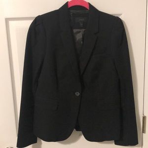 J. Crew Black Blazer with Slim Fit